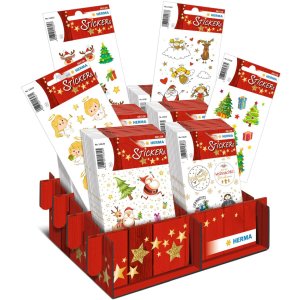 HERMA Sticker Vrolijk Kerstfeest