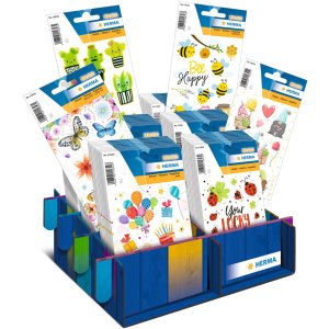HERMA Bloemenparadijs Glitter Folie Stickers