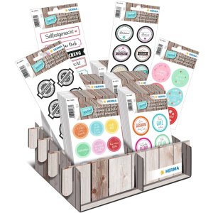 HERMA Sticker HOME "Verrassing", glitters
