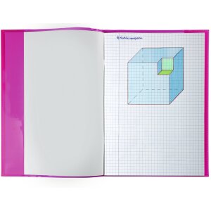 HERMA Ordnerhoes Transparant PLUS A4 roze