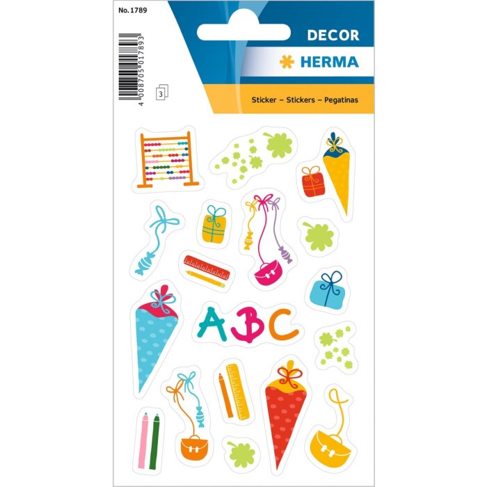 HERMA sticker schoolkegel