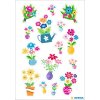 HERMA Bloem Sticker met Glitter
