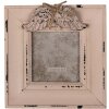 Clayre en Eef Plattelandshuis Fotolijst 2f0888 roze 14x2x14 cm - 7x7 cm