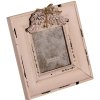 Clayre en Eef Plattelandshuis Fotolijst 2f0888 roze 14x2x14 cm - 7x7 cm