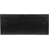Clayre & Eef 5H0518 Muurplank 60x13x28 cm Zwarte Opbergkast