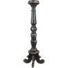 Clayre & Eef 5H0519 Kandelaar Ø 16x65 cm Zwart