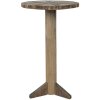 Clayre & Eef 5H0550 Bijzettafel Ø 38x62 cm Bruin