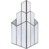 LumiLamp 5LL-6121 Wandlamp Tiffany 36x4x21 cm - E14 (max. 1x 40 Watt) Beige