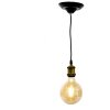 LumiLamp 5LL-95GO Lamp Hanger 150 cm E27-max 1x60W Goudkleurig, Zwart