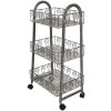 Clayre en Eef 5y0982 Legplank Grijs 37x26x80 cm