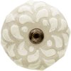 Clayre en Eef 64877 Deurknop Set van 4 Beige ø 4x3 cm