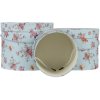 Clayre en Eef 65008 Hoedendoos Set van 3 Blauw ø 23x19 cm