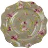 Clayre en Eef 6ce1292 Servies Eetbord Groen ø 28 2 cm