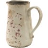 Clayre en Eef 6ce1416 Decoratieve waterkan Roze, Beige 16x11x18 cm