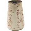 Clayre en Eef 6ce1416 Decoratieve waterkan Roze, Beige 16x11x18 cm