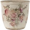Clayre en Eef 6ce1421s Binnen Bloempot Roze, Beige ø 11x10 cm