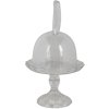 Clayre en Eef 6gl3377 Glazen Klokpot Transparant ø 14x23 cm