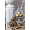 Clayre en Eef 6gl3377 Glazen Klokpot Transparant ø 14x23 cm