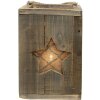 Clayre en Eef 6h2086 Lantaarn Bruin 19x19x28 cm