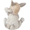 Clayre en Eef 6pr3493 Deco Konijn Grijs 11x9x13 cm