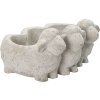 Clayre en Eef 6te0372 Binnen Bloempot Schaap Grijs 26x20x12 cm