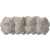 Clayre en Eef 6te0373 Binnen Bloempot Konijn Grijs 33x19x11 cm