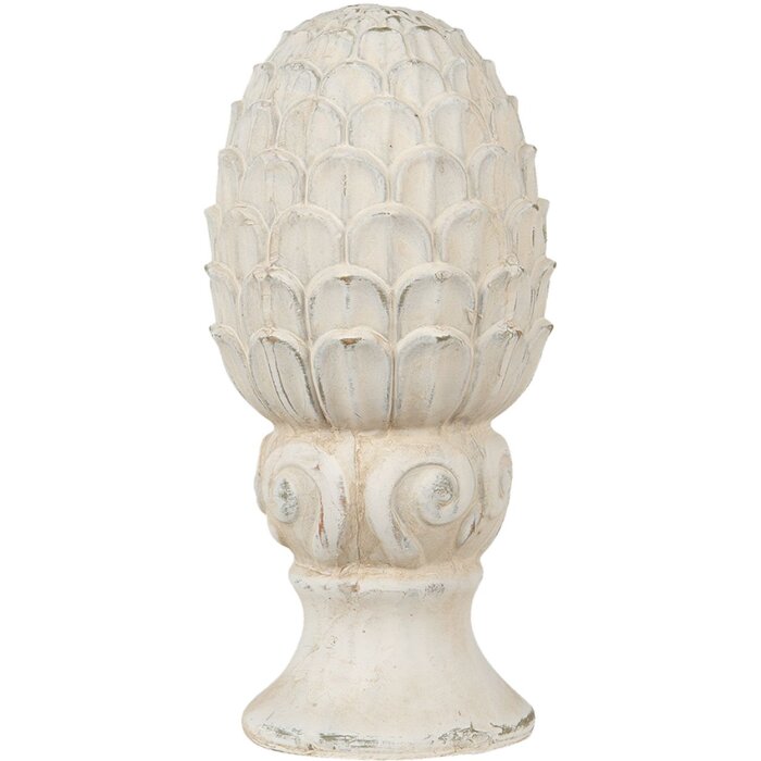 Clayre en Eef 6te0394 Deco Fir Kegel Beige ø 10x18 cm