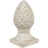 Clayre en Eef 6te0397 Deco Fir Kegel Beige ø 14x28 cm