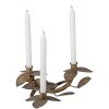 Clayre en Eef 6y4490 Kaarsenhouder Koperkleurig 32x30x10 cm