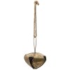 Clayre en Eef 6y4546 Deurbel Gietijzer Goudkleurig ø 11x18 cm