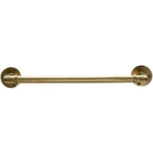 Clayre en Eef 6y4672 Handdoekenrek Goudkleurig 36x8x5 cm