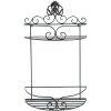 Clayre & Eef 6Y4677 Muurplank 33x16x53 cm Zwart
