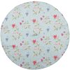 Clayre en Eef blw48 Theedoek Blauw ø 80 cm