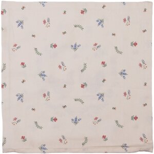 Clayre en Eef car21 Kussenovertrek Beige 40x40 cm