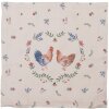 Clayre en Eef car21 Kussenovertrek Beige 40x40 cm