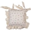 Clayre en Eef car25 Kussenhoes Zitkussen Beige 40x40 cm