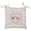 Clayre en Eef car29 Stoelkussen Schuim Beige 39x39 cm