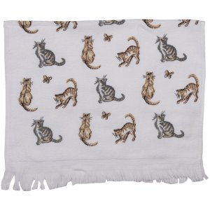 Clayre en Eef ct015 Gastendoek Wit 40x66 cm