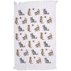 Clayre en Eef ct015 Gastendoek Wit 40x66 cm