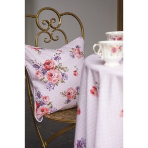 Clayre en Eef dtr21 Kussenovertrek Roze, Lila 40x40 cm