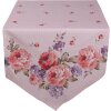 Clayre en Eef dtr65 Tafelloper Roze, Lila 50x160 cm