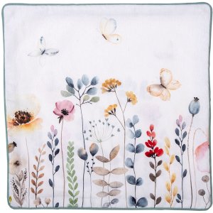 Clayre en Eef fob21 Kussenovertrek Groen, Roze, Blauw 40x40 cm