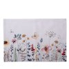 Clayre en Eef fob40 Placemats (Set van 6) Groen, Roze, Blauw 48x33 cm