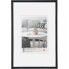 Walther Fotolijst 20x28 cm galeria zwarte kunststof lijst