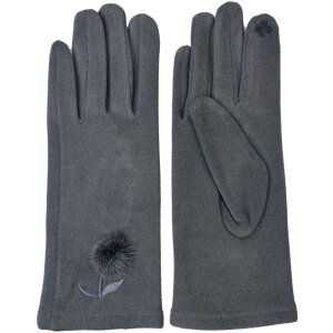 Clayre en Eef jzgl0038 Handschoenen Winter Grijs 8x24 cm