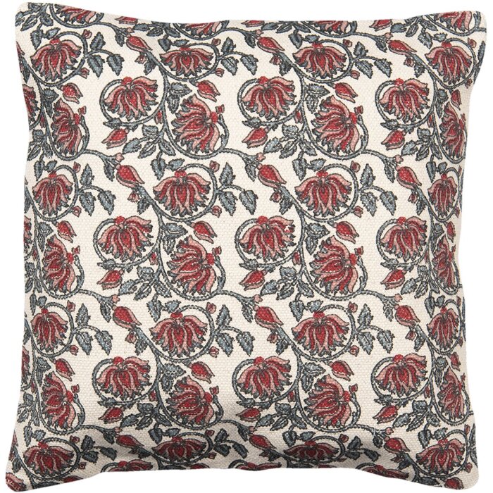 Clayre en Eef kt032.057 Kussenovertrek Rood 50x50 cm