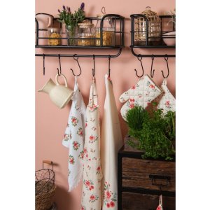 Clayre en Eef lrc45 Pannenlap Beige 20x20 cm