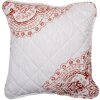 Clayre en Eef q194.030 Kussenovertrek Wit 50x50 cm
