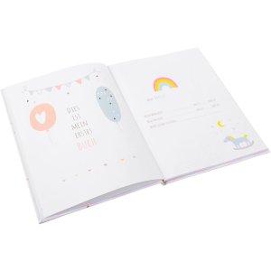 Goldbuch Babydagboek Badeendje Meisje 21x28 cm 44 geïllustreerde paginas
