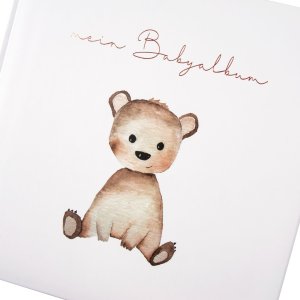Goldbuch Kinderalbum Teddybeer 25x25 cm 60 witte paginas